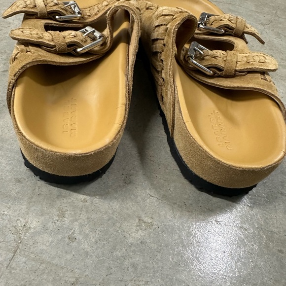 Isabel Marant Lennyo Suede Slide Sandal size 35 5 - Picture 8 of 9